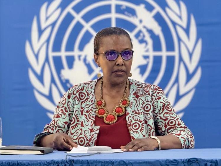 Cheffe de la MINUSCA, Valentine Rugwabiza