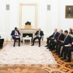 Touadéra et Poutine à Kremlin