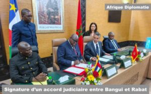 Signature d'un protocole d'accord entre la Centrafrique et le Maroc
