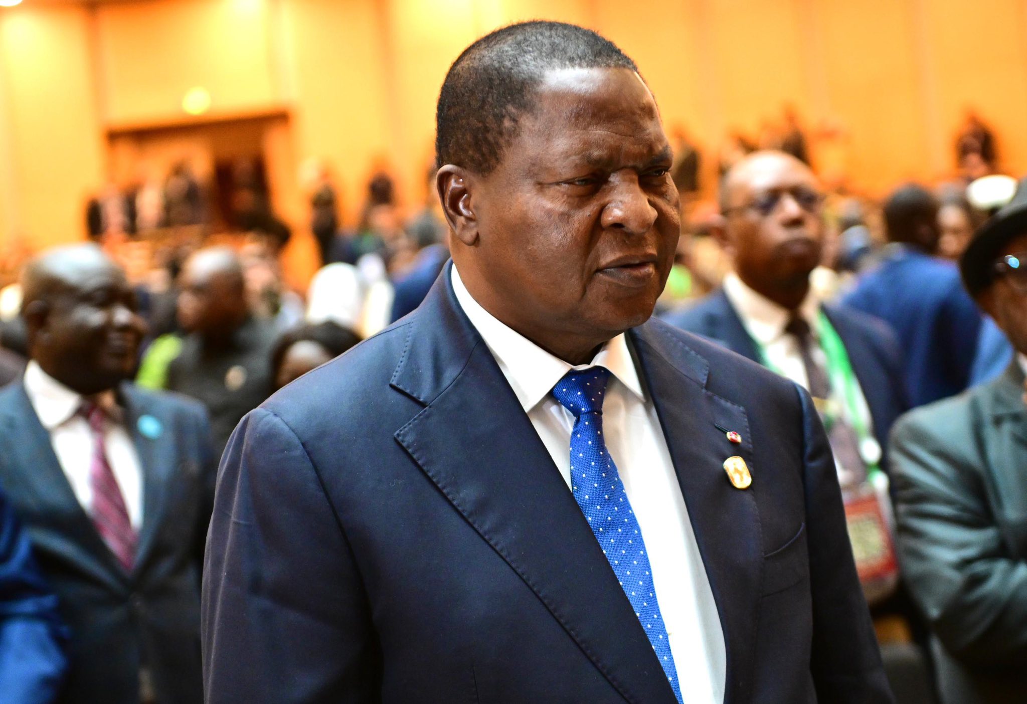 Faustin Archange Touadéra, Président de la République centrafricaine