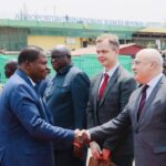 Départ du président Touadéra de l'aéroport de Bangui pour la Russie.