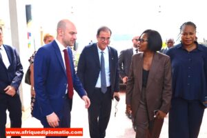 Jean Noël Barrot et Sylvie Notefé née Baipo-témon