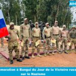 Célébration à Bangui de la victoire russe sur le nazisme allemand