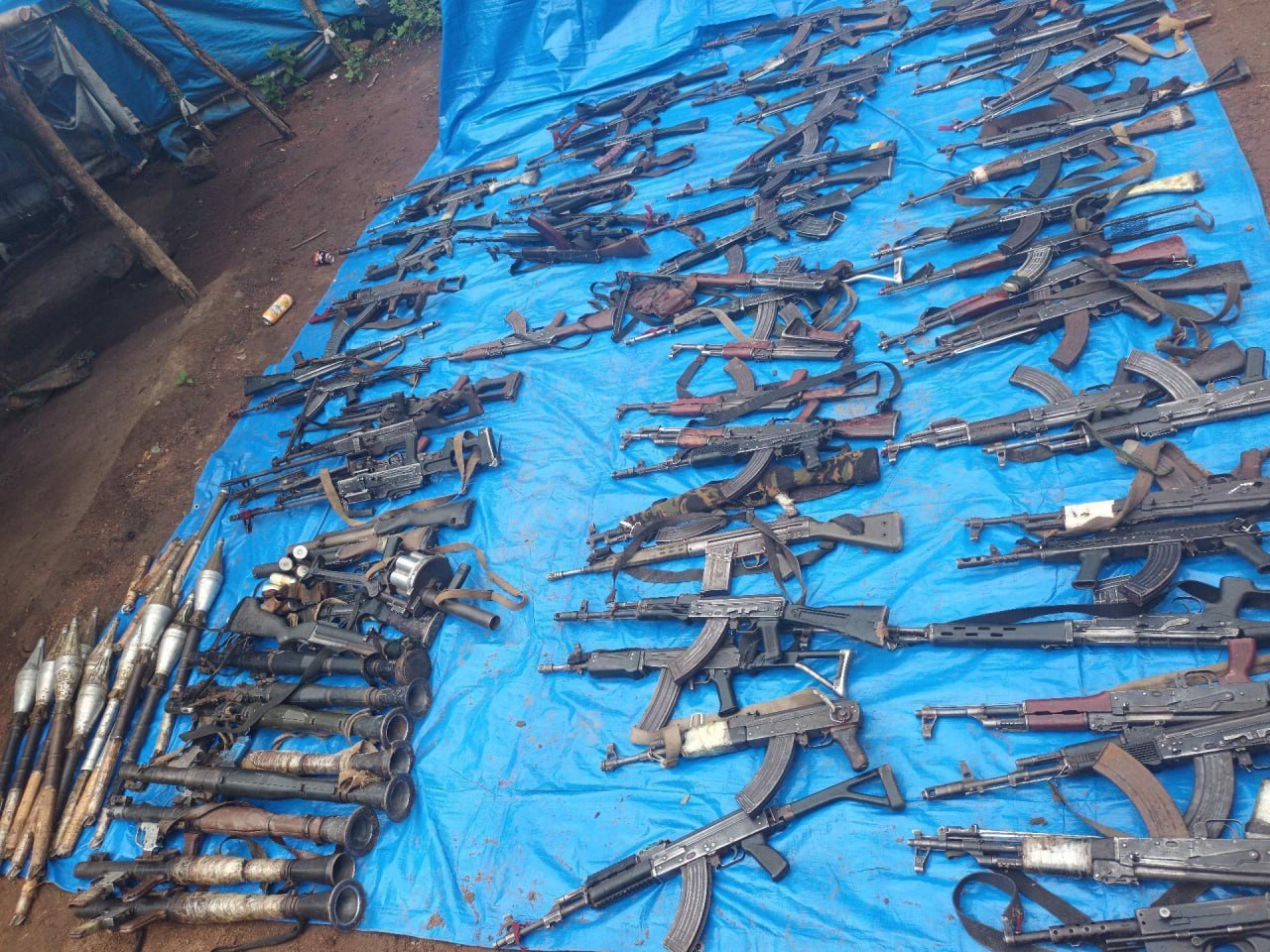 Désarmement des combattants du MPC à Kouki en Centrafrique