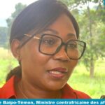 Sylvie Notefé née Baïpo-Témon, Ministre centrafricaine des affaires étrangères
