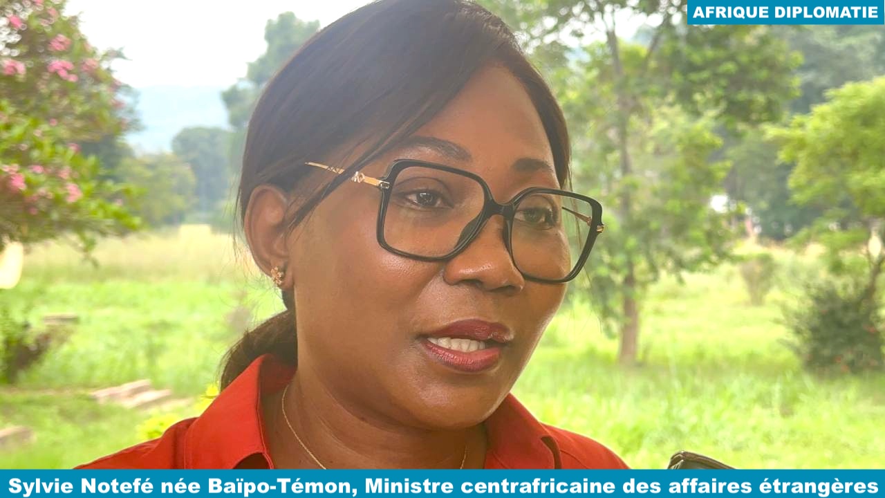 Sylvie Notefé née Baïpo-Témon, Ministre centrafricaine des affaires étrangères