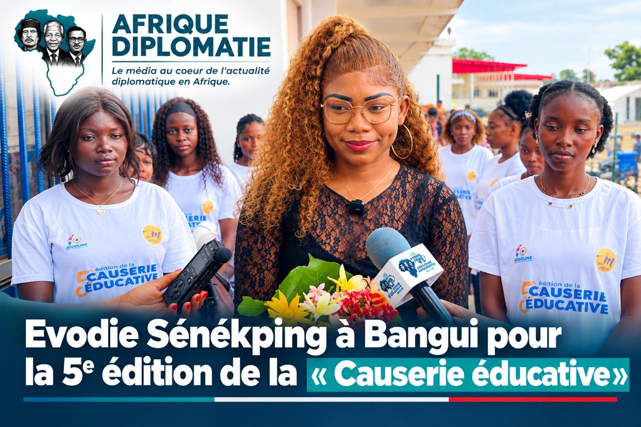 Evodie Senekping, Promotrice de Causerie éducative à Bangui