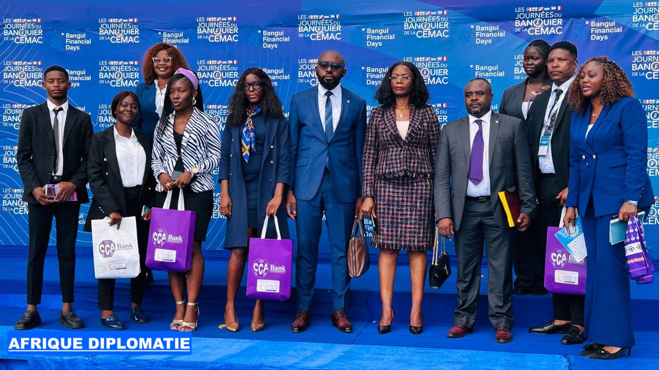 Délégation de CCA Bank à Bangui